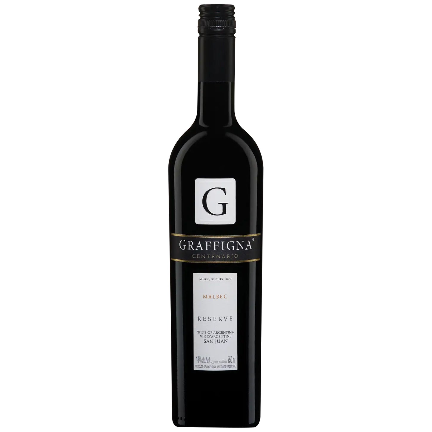 Graffigna Centenario Malbec Reserve 750ml
