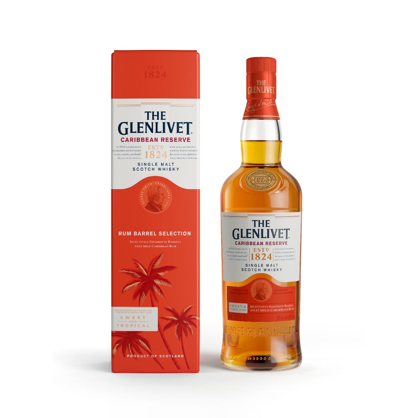 Scotch Single Malt The Glenlivet Caribbean Reserve 750 ml