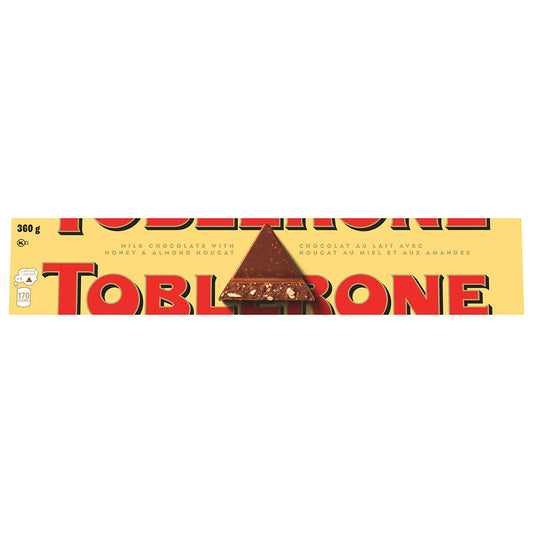 Toblerone Gold Milk Chocolate bar 360g