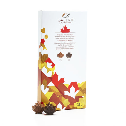 Galerie au Chocolat Maple Chocolates 108g