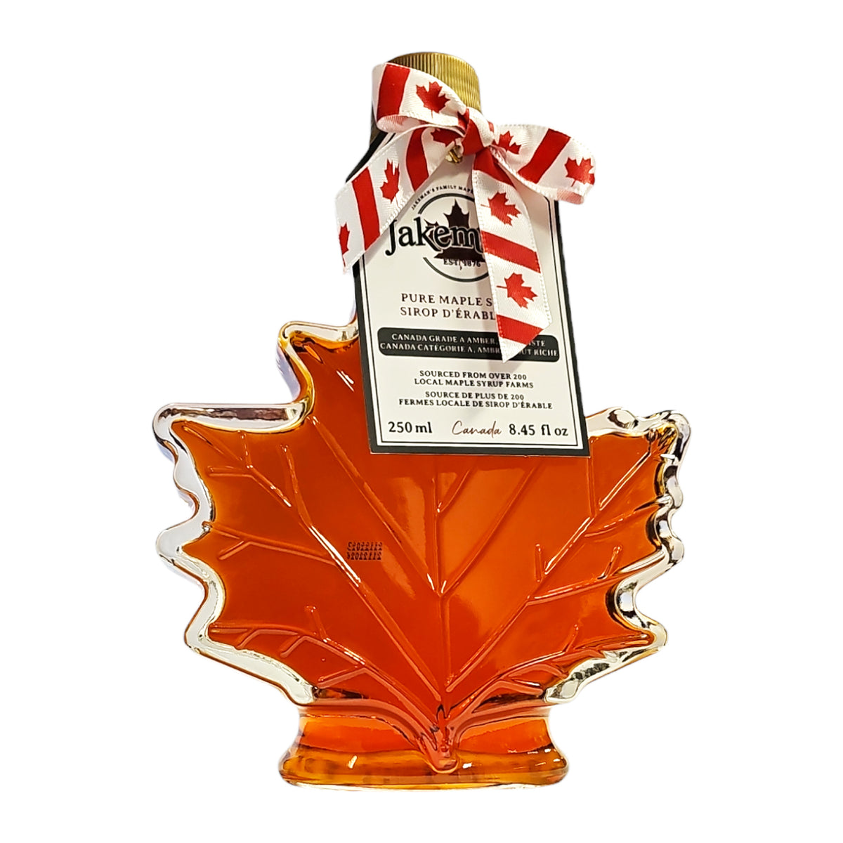 Jakeman's Maple Leaf Bottle Syrup 100ml 250 ml