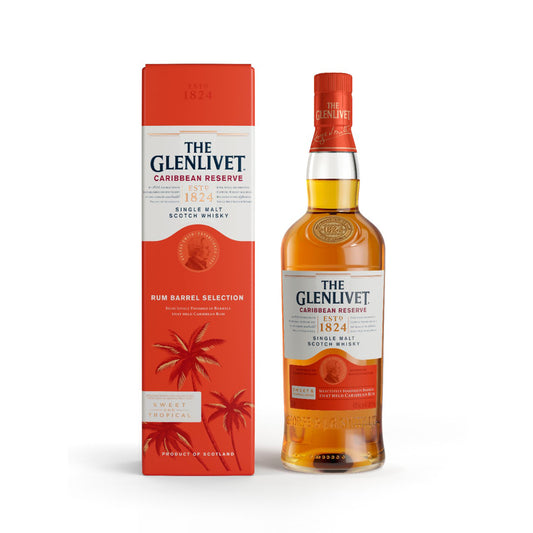 The Glenlivet Caribbean Reserve Single Malt Scotch 750ml