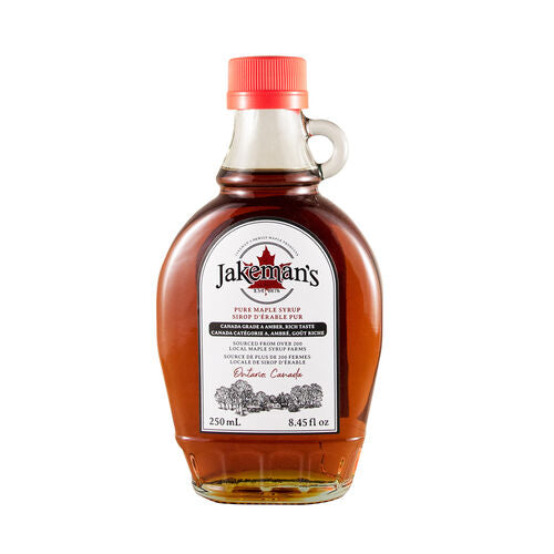 JAKEMANS Maple Syrup Kent Glass 250ml